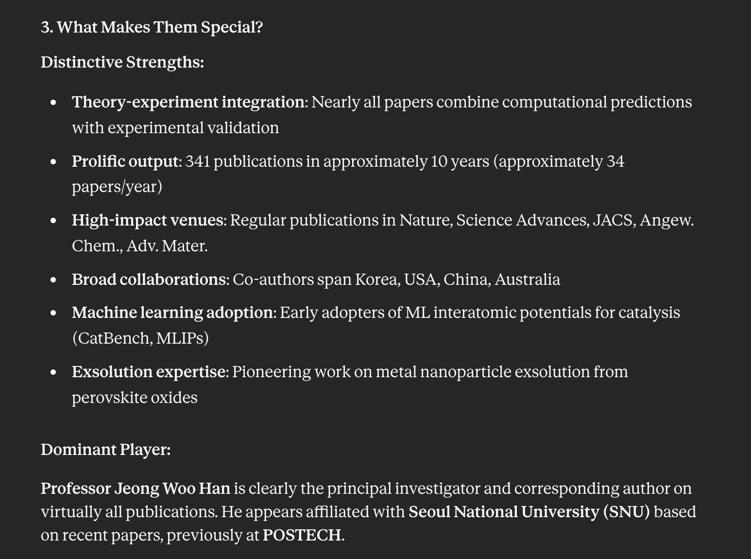 What Makes Them Special